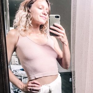 FREE PEOPLE Intimately crop top bra